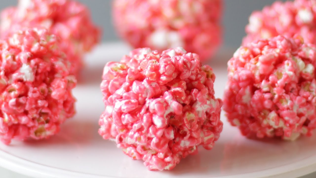 How to make popcorn balls | Easy homemade popcorn ball recipe