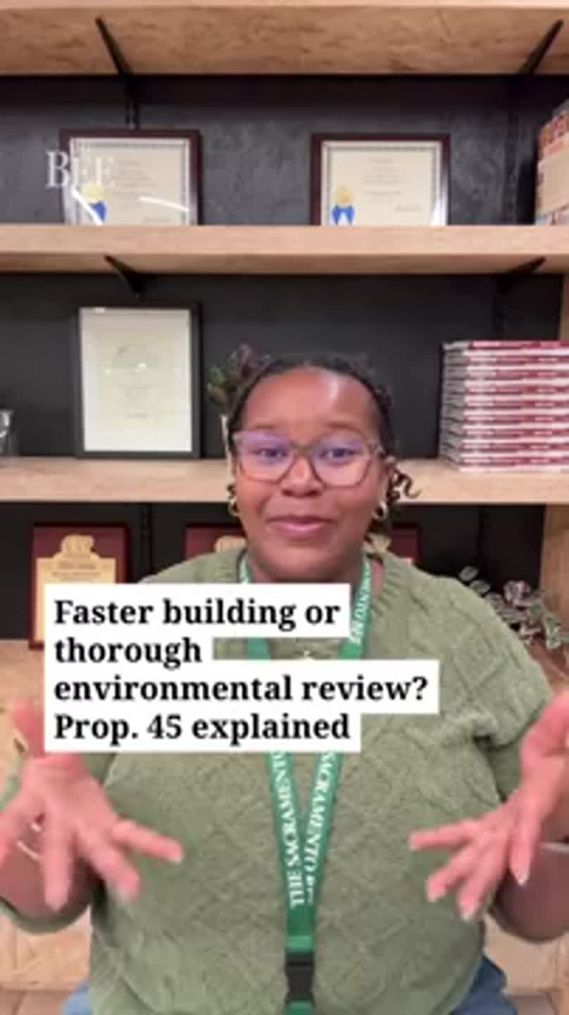 Faster building or thorough review? Prop. 45 explained