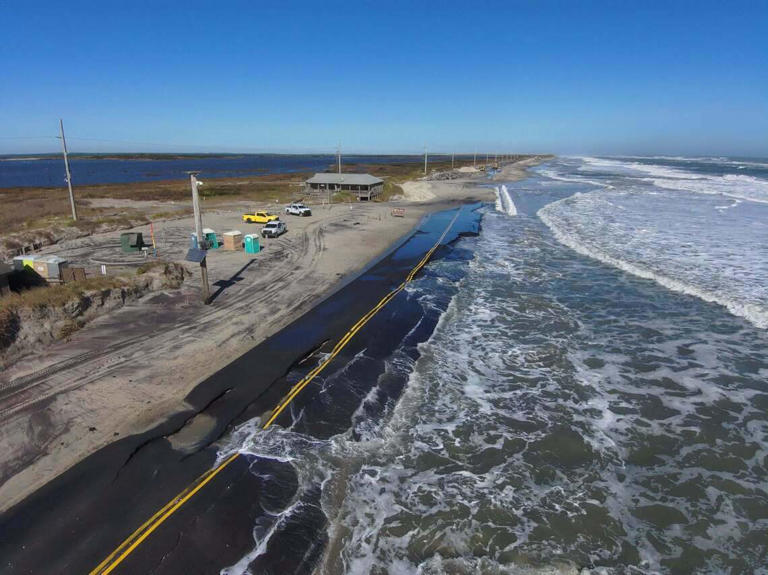 NC seeks federal help with NC 12 after storms twice sever Outer Banks ...