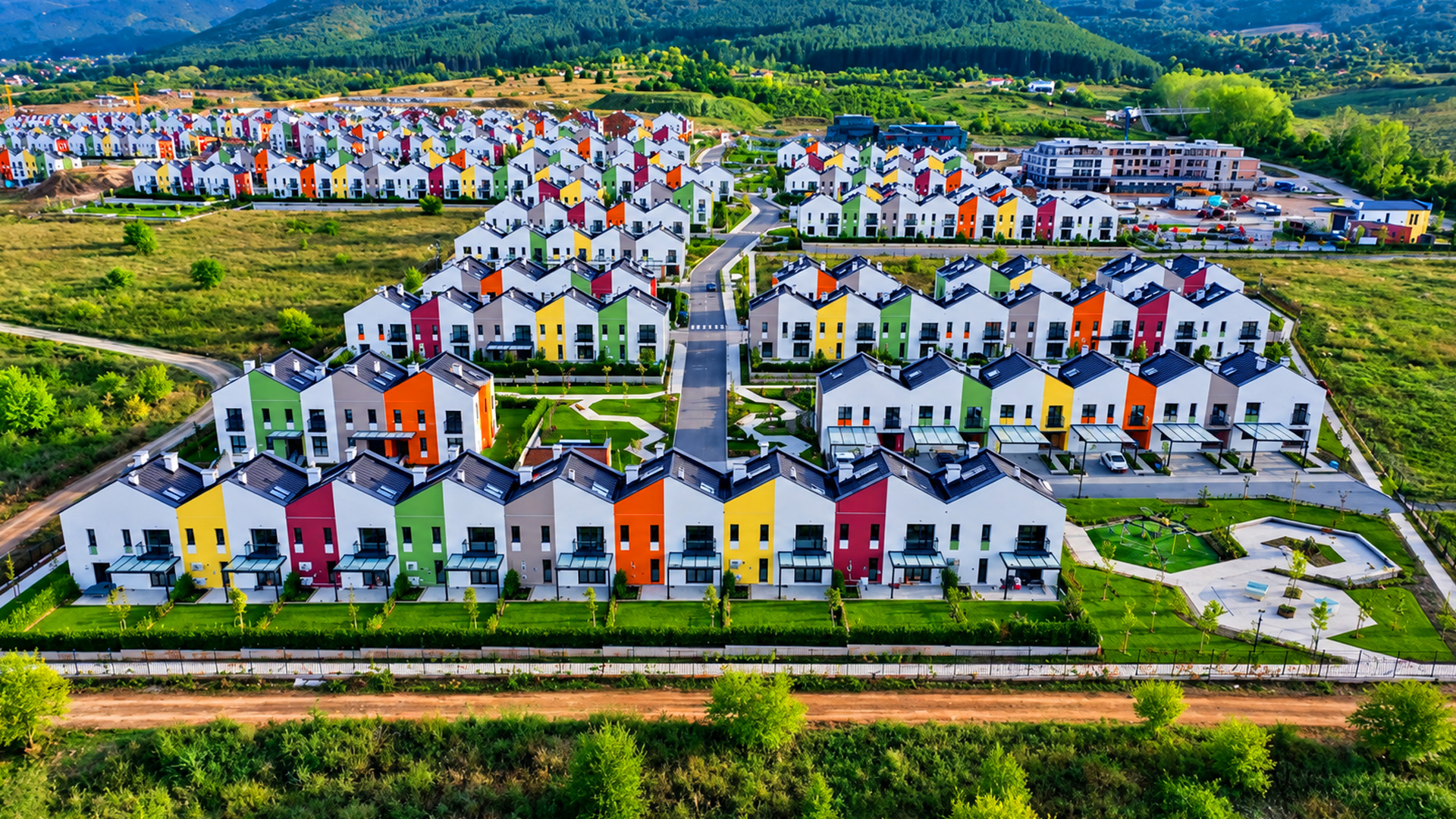Why do these Bulgarian houses look so different?