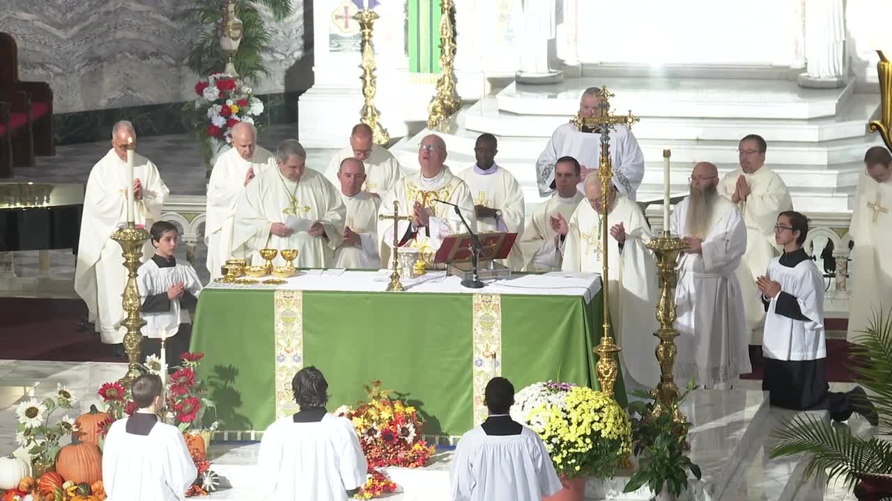 Cardinal Dolan celebrates special mass at Buffalo's historic St ...