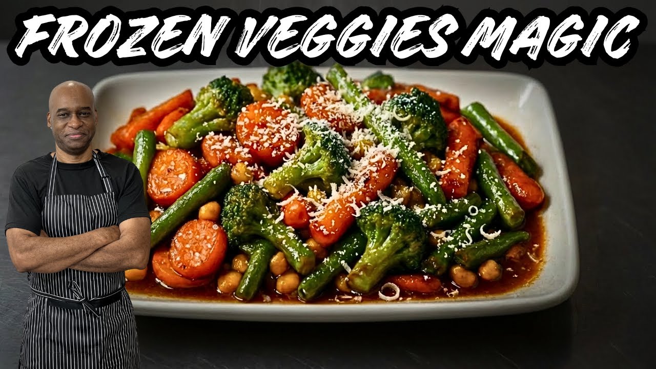 Frozen vegetables taste better than you think