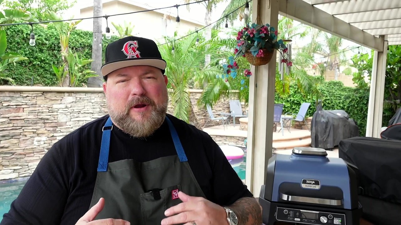 Using the Ninja Woodfire Grill to cook prime rib
