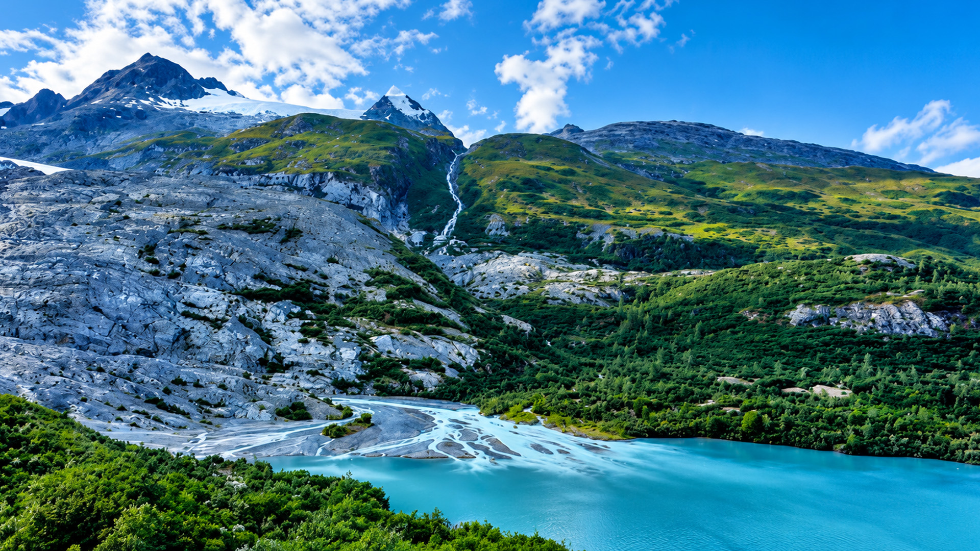 How does this massive Alaskan glacier keep moving?