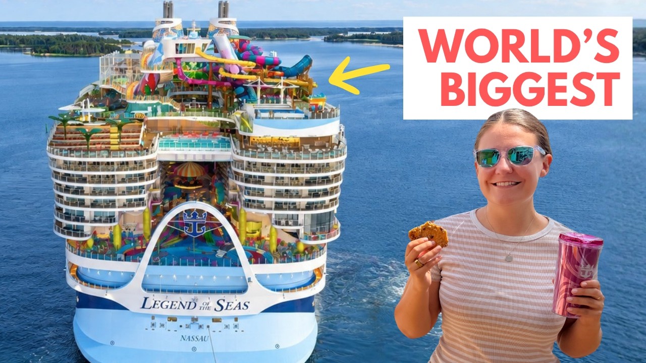 I spent 8 days on a cruise ship built for 9,000 people