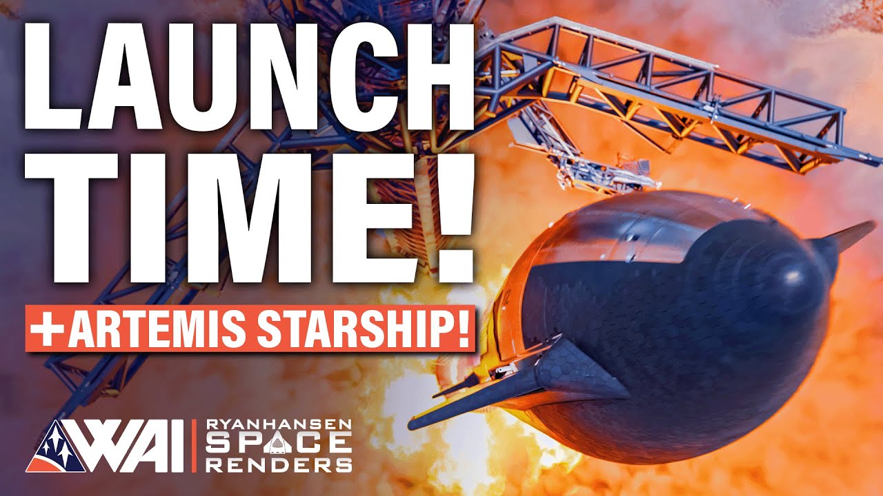 It's launch time! SpaceX Starship is ready including FTS!