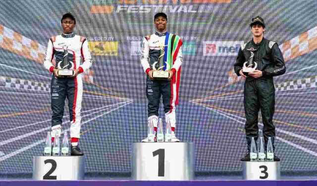 Luviwe Sambudla leads F4 Indian Championship as Aaron Mehta makes history