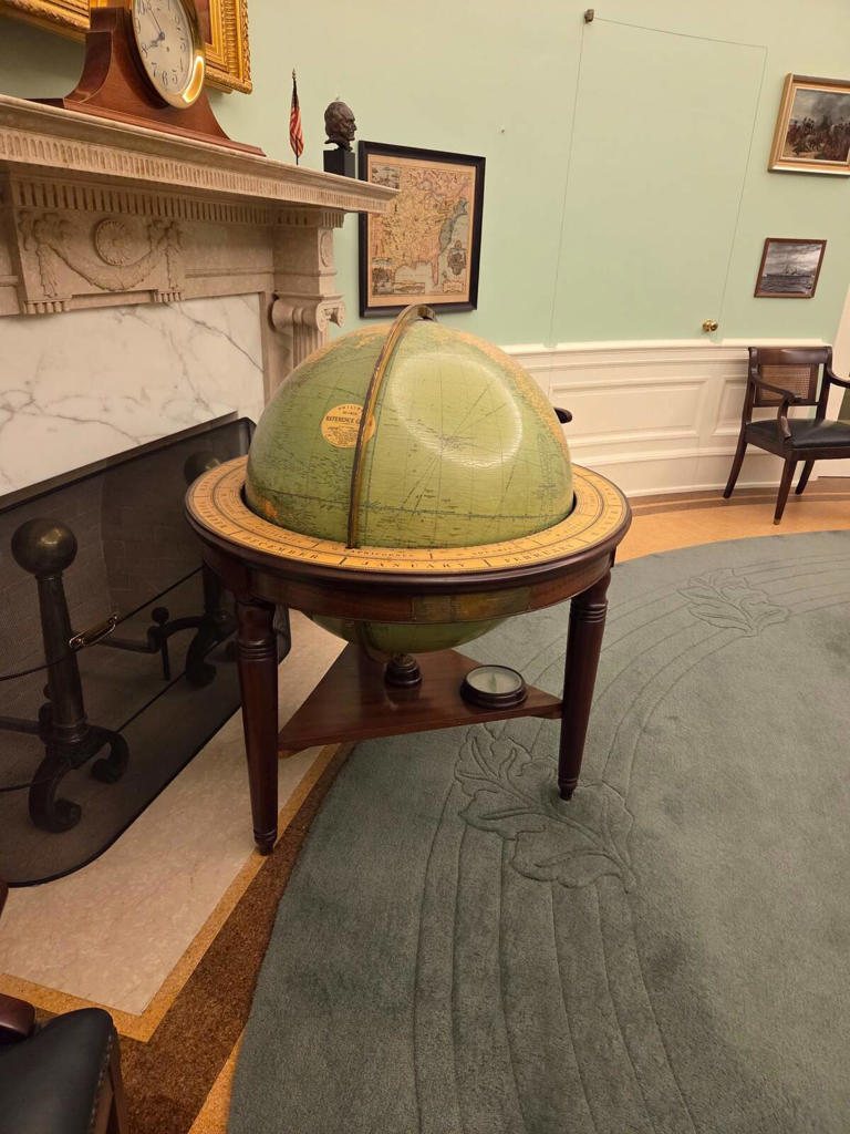 Eisenhower globe damaged in Pentagon move, but another displayed at ...