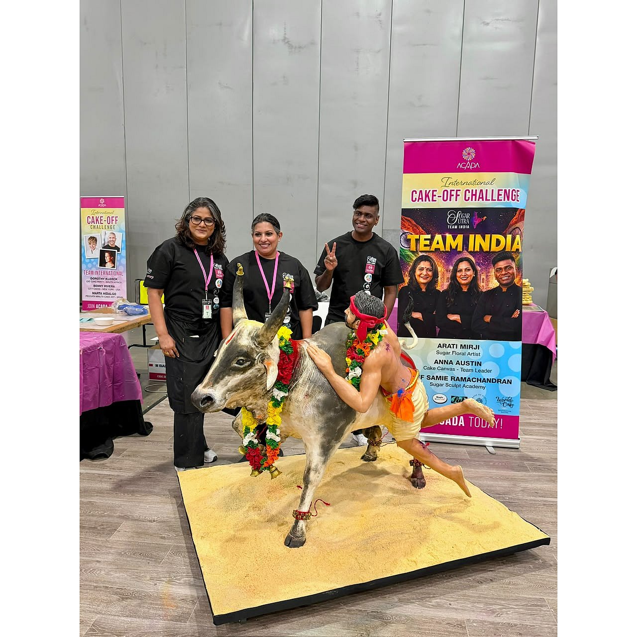Bengaluru cake artists win big in Australia with realistic Jallikattu cake