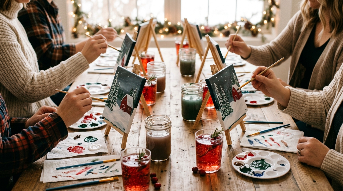 Craft night ideas: 15 cozy projects for adults to make with friends ...