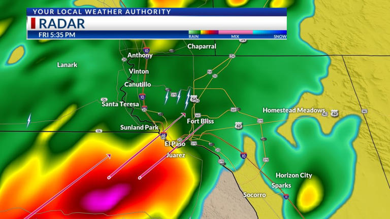 Potential for strong storms, heavy rain again on Saturday