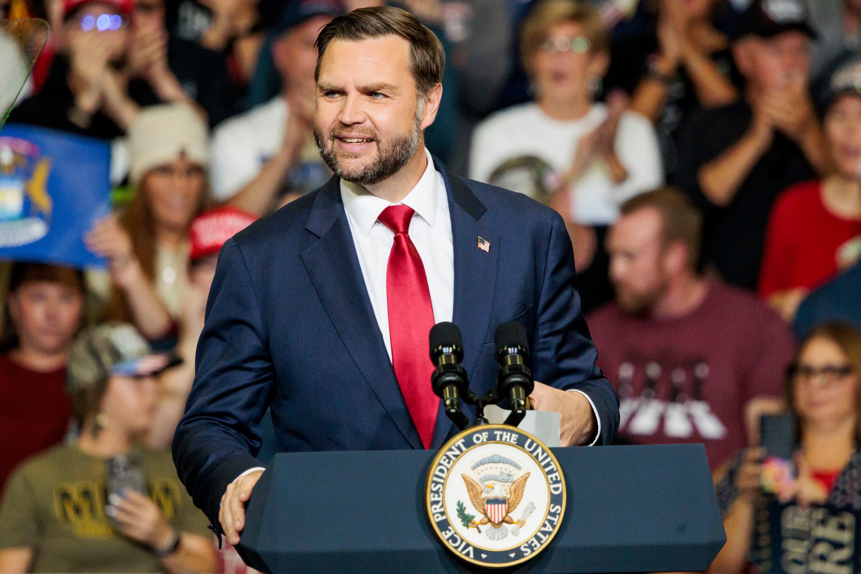 Vance making 2nd Michigan campaign stop in less than 2 weeks