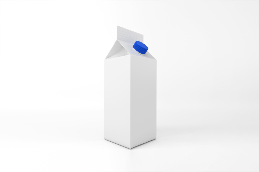 The pointed roof on a milk carton is not a spout, and the carton is ...