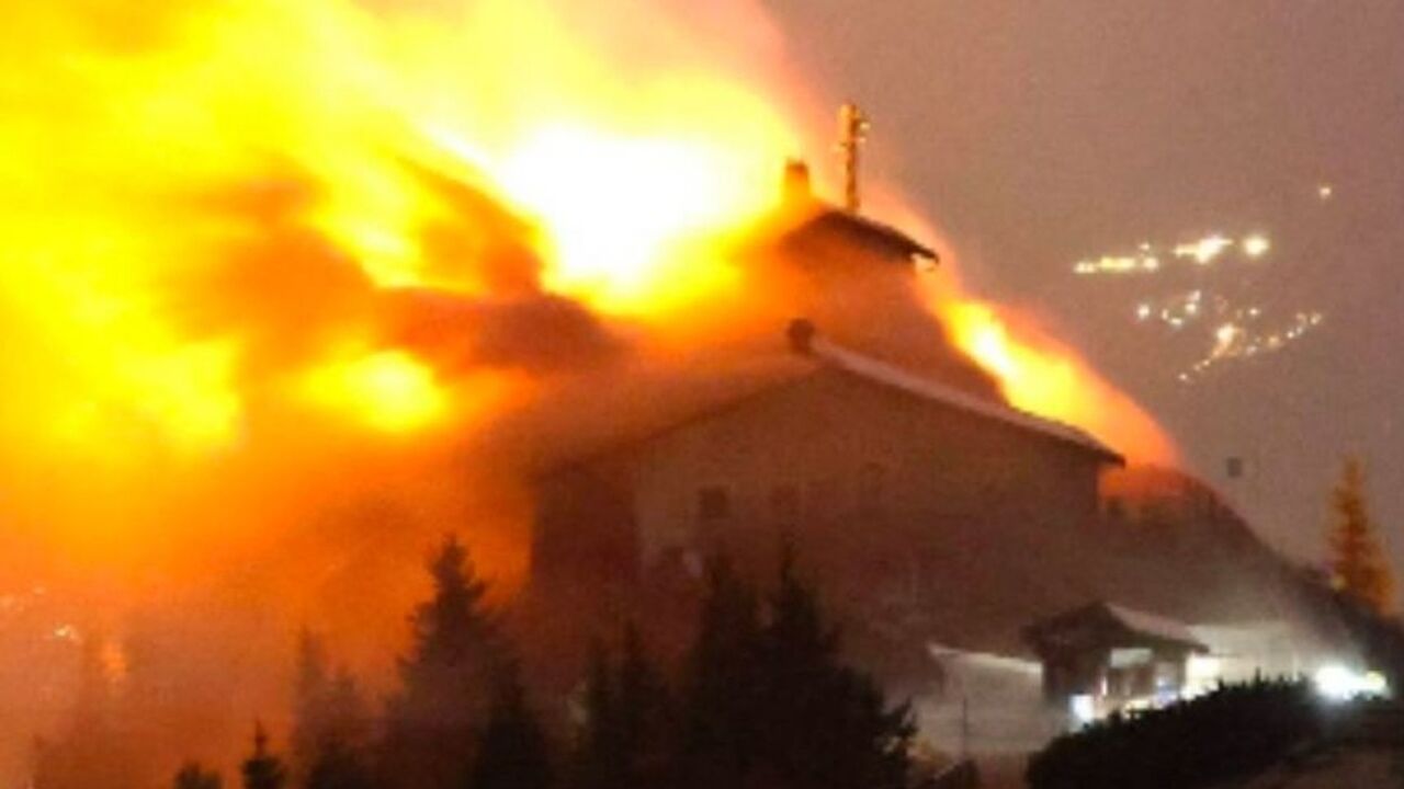 Grote brand Adelaarsnest van Hitler, politie pakt verdachte op