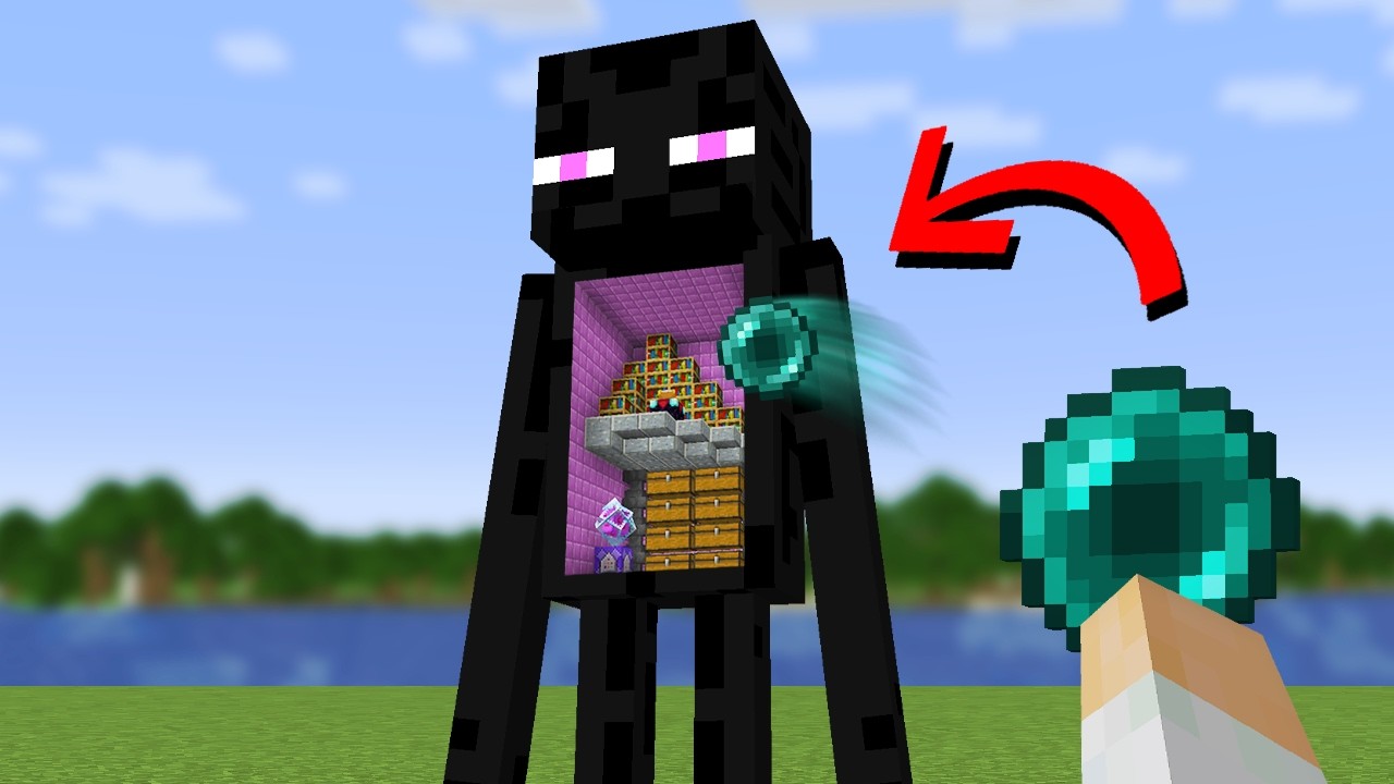 Going inside every mob in Minecraft
