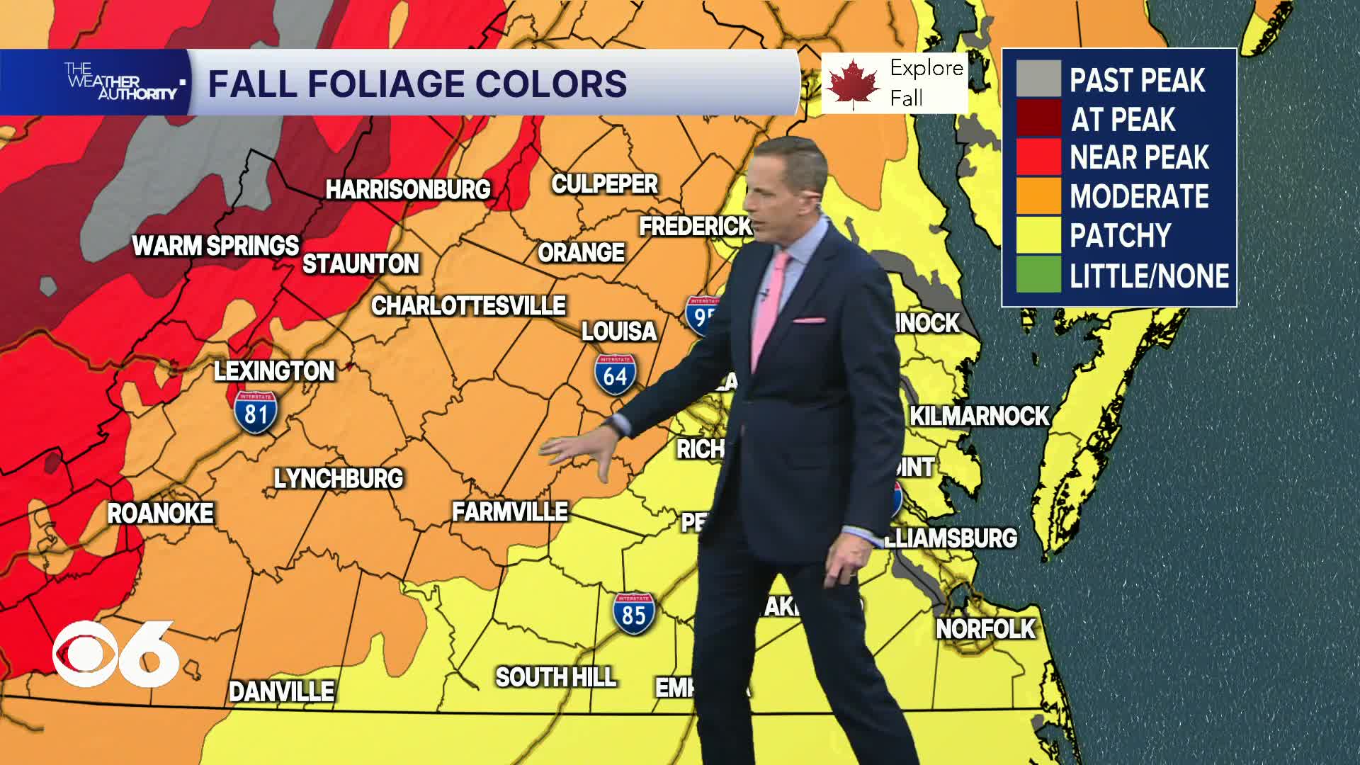 An update on fall colors in Virginia
