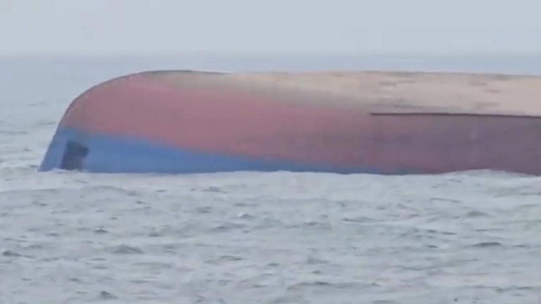 1 sailor dead and 3 missing after Russian drone strikes cargo ship in ...