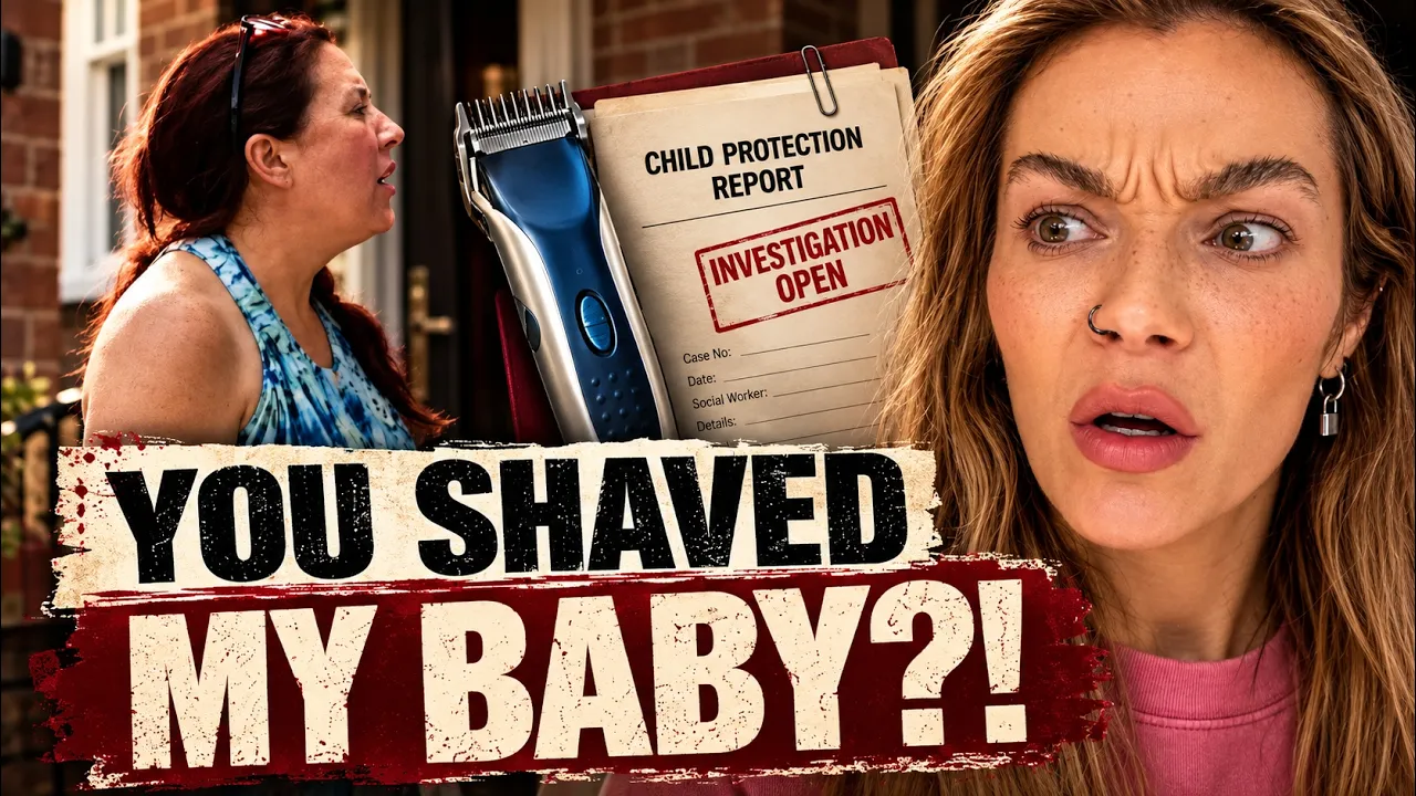Mother discovers her mother-in-law shaved her baby's head