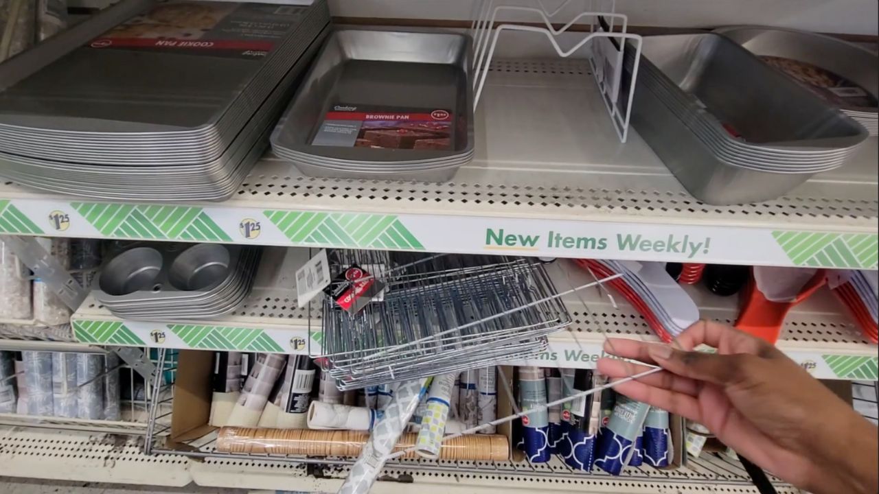 Utilize two paper towel holders to create an innovative kitchen basket ...