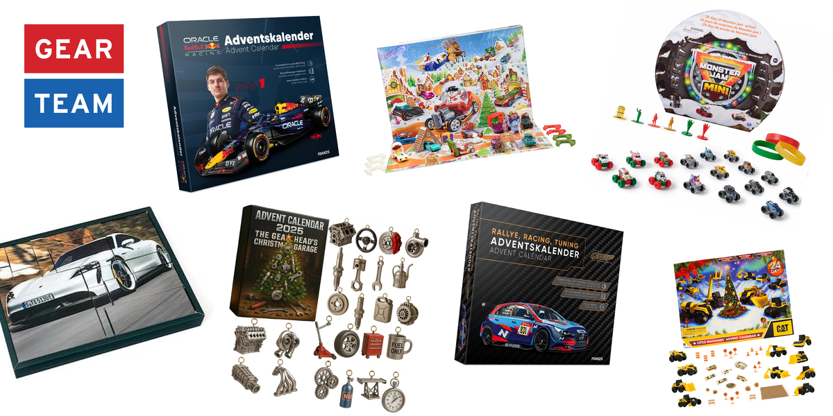 These car advent calendars turn every day into a mini pit stop