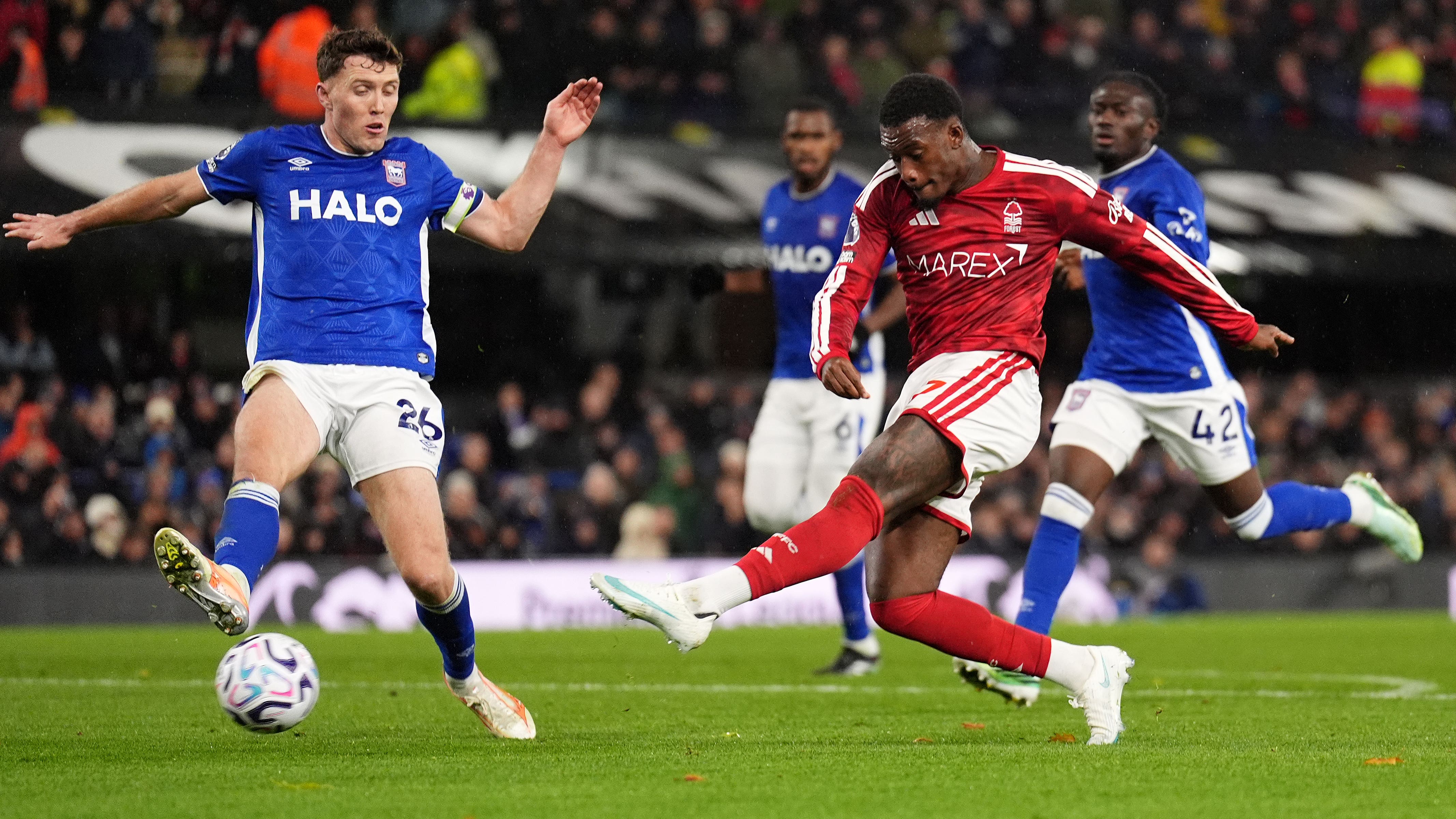 Liam Delap misfires on Ipswich return as Nottingham Forest draw in Suffolk