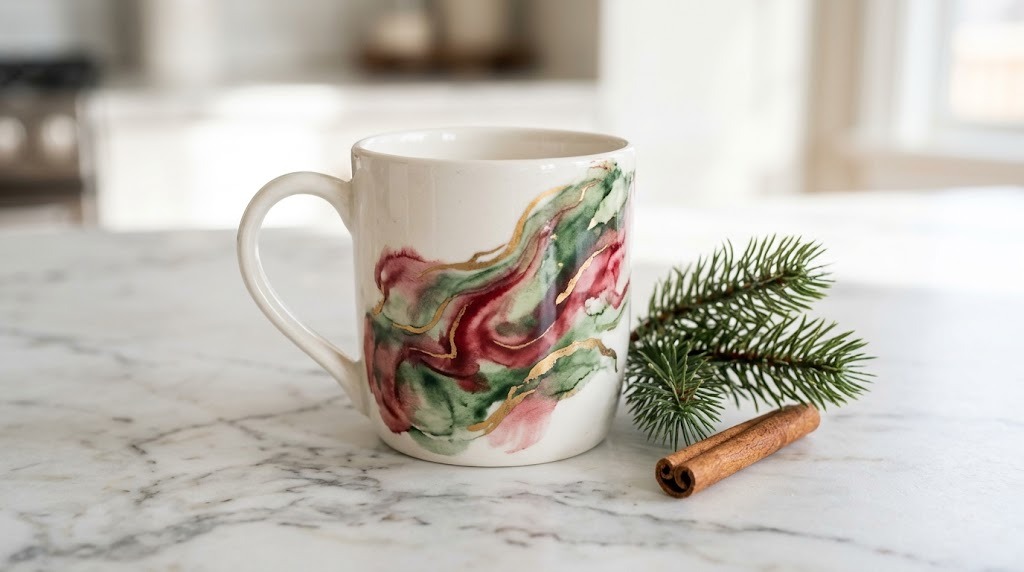 Painted Christmas mugs: 14 easy handmade gifts that look like boutique ...