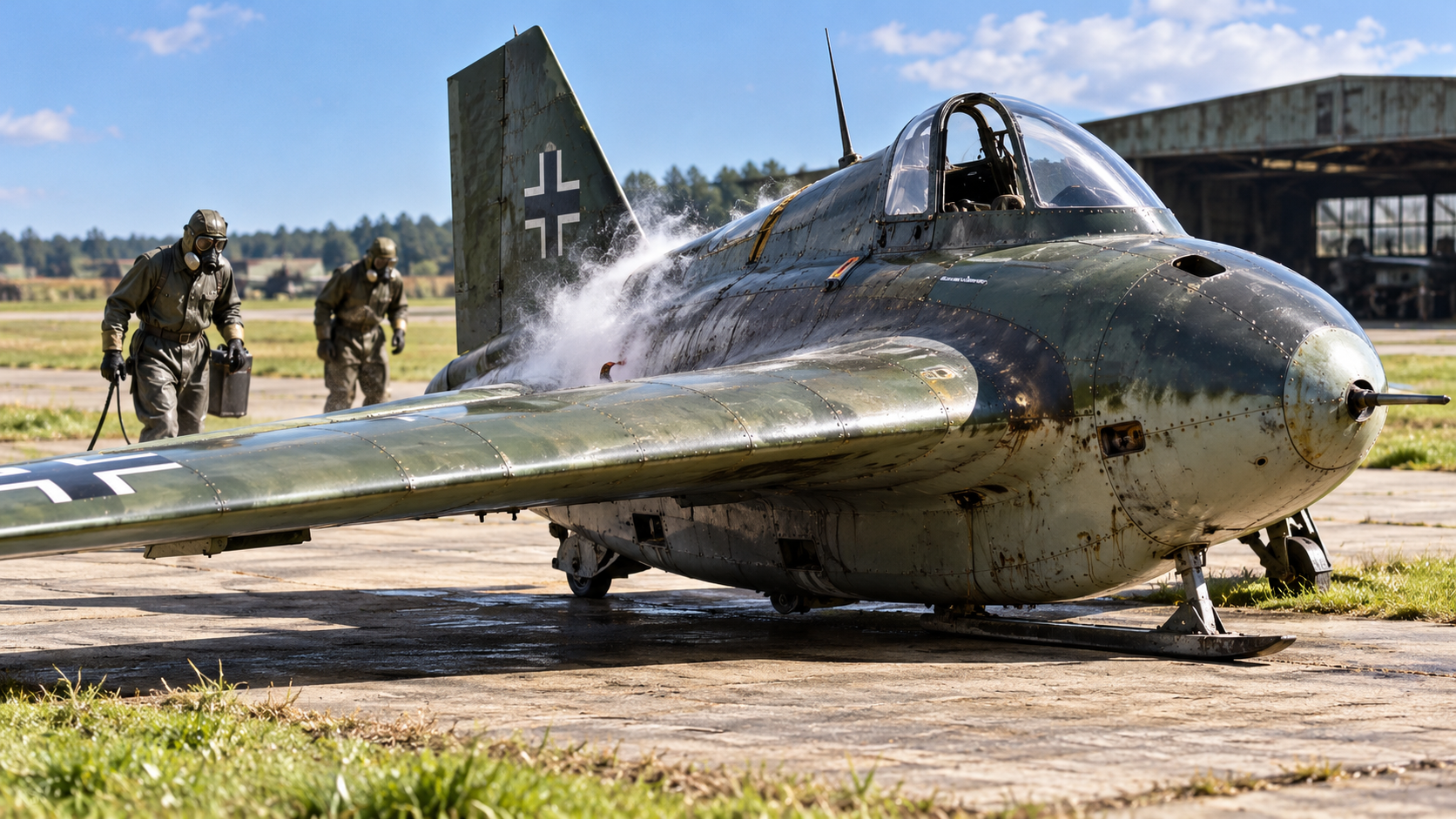 Why Germany's Me 163 rocket fighter was so dangerous to its own pilots