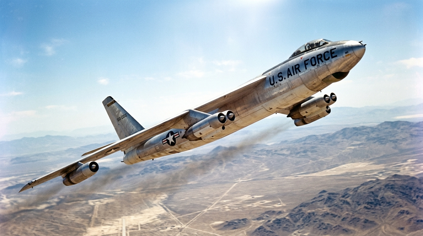 Inside the Cold War B-47 maneuver designed to escape a nuclear explosion