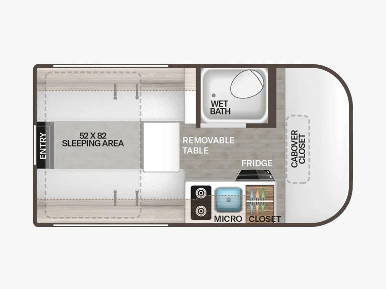 Thor’s new compact camper offers a Goldilocks answer to van life