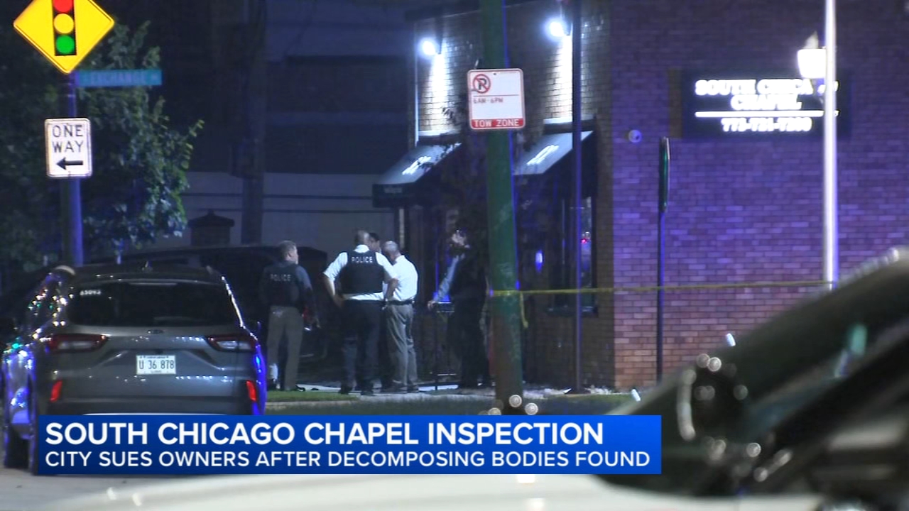 City inspecting South Side funeral home where decomposed bodies were found