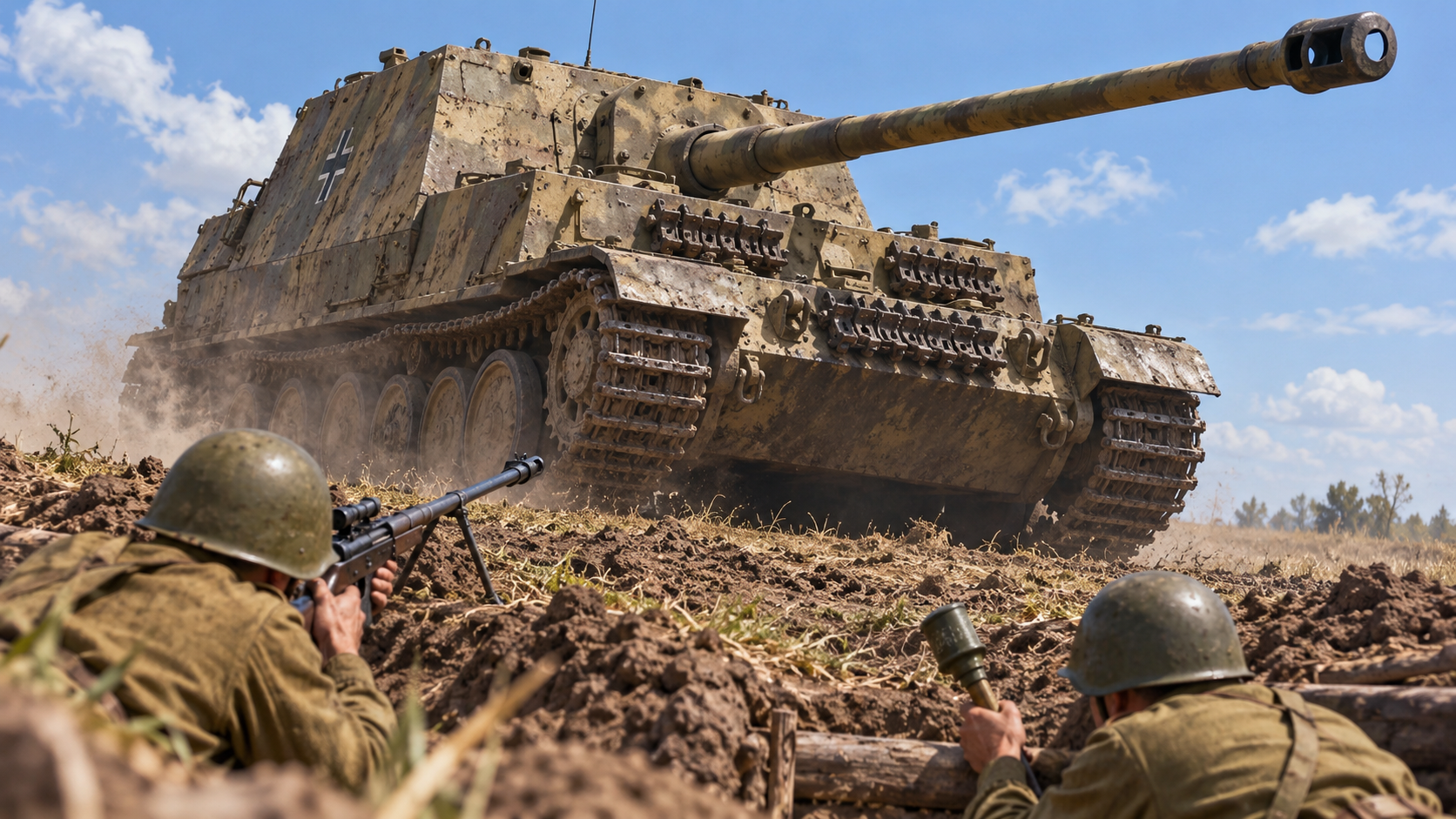 Why Soviet infantry could stop one of Hitler's most heavily armored weapons