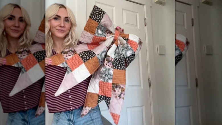 Don't toss quilt scraps: There's a charming way to use them to decorate ...