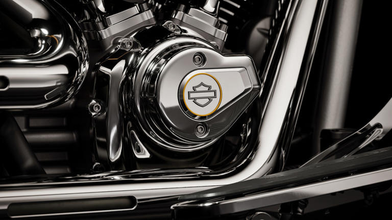The evolution of Harley-Davidson's legendary orange-and-black logo