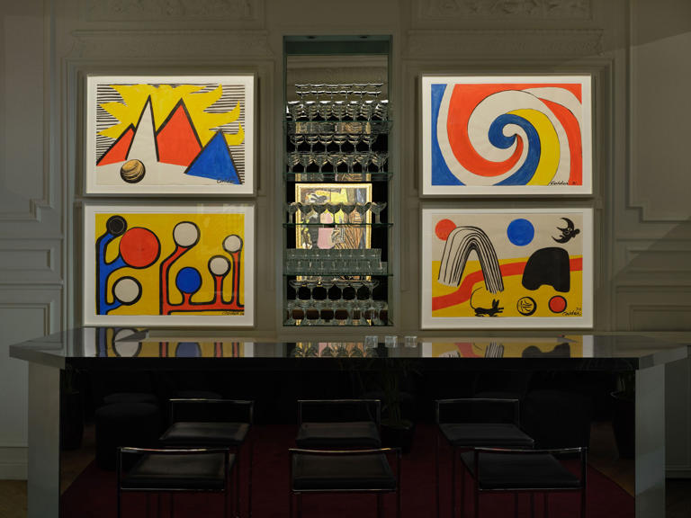 Un dîner à Paris chez Sotheby's et Polimeno avec Warhol, Calder et Picasso