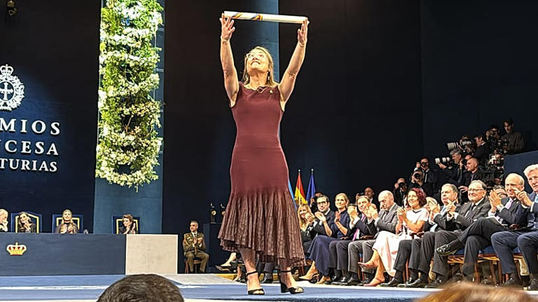 Princess and prizewinners champion hope against 'darker times' at ...