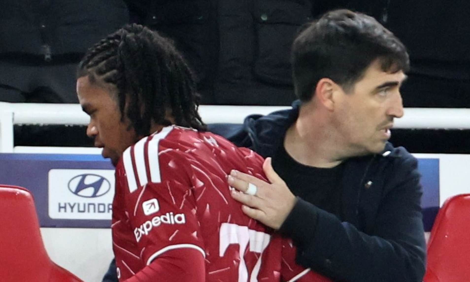 Andoni Iraola feels lucky to be coaching Rio Ngumoha but warns against ...