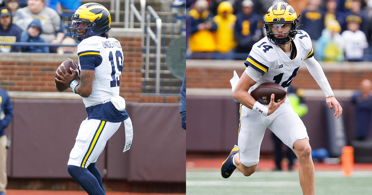 Nick Saban reacts to Michigan's decision to bench Bryce Underwood for ...