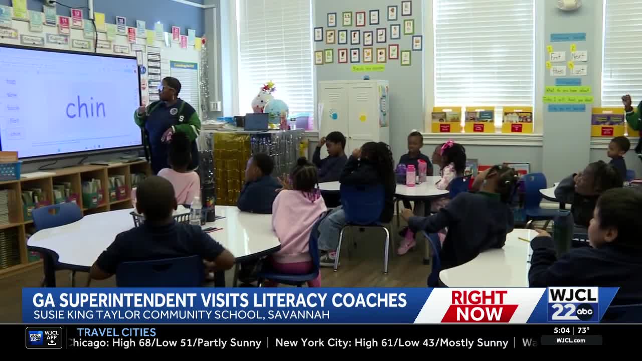 Georgia literacy coaches boost reading support in Savannah