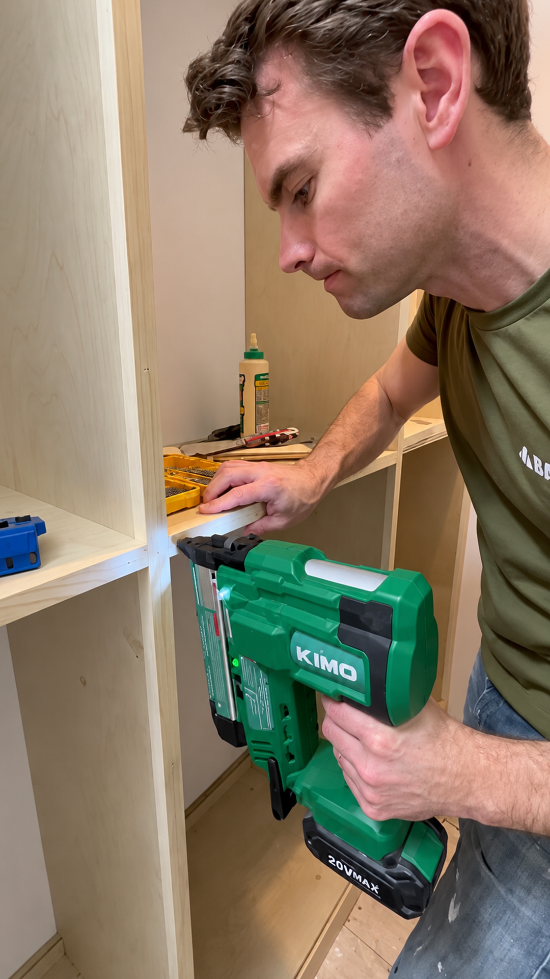Complete custom closet build project