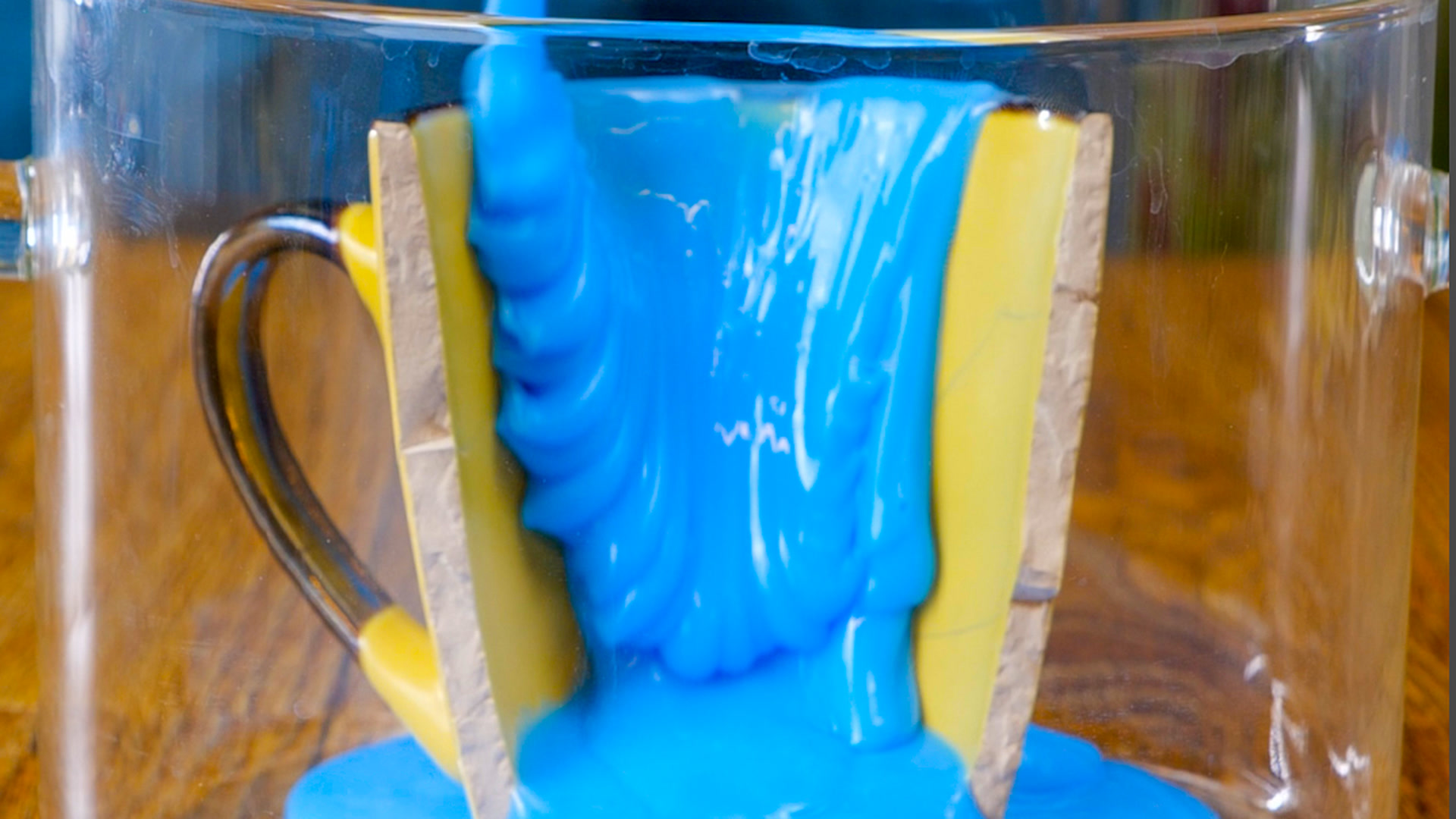How to make a half cup of coffee with an epoxy twist