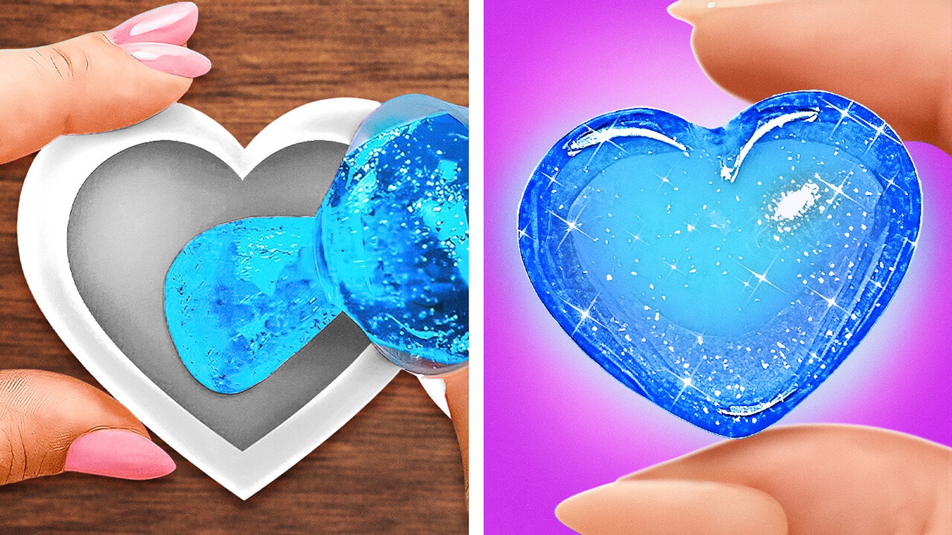 Bright DIY crafts with glue guns, epoxy resin and 3D pens