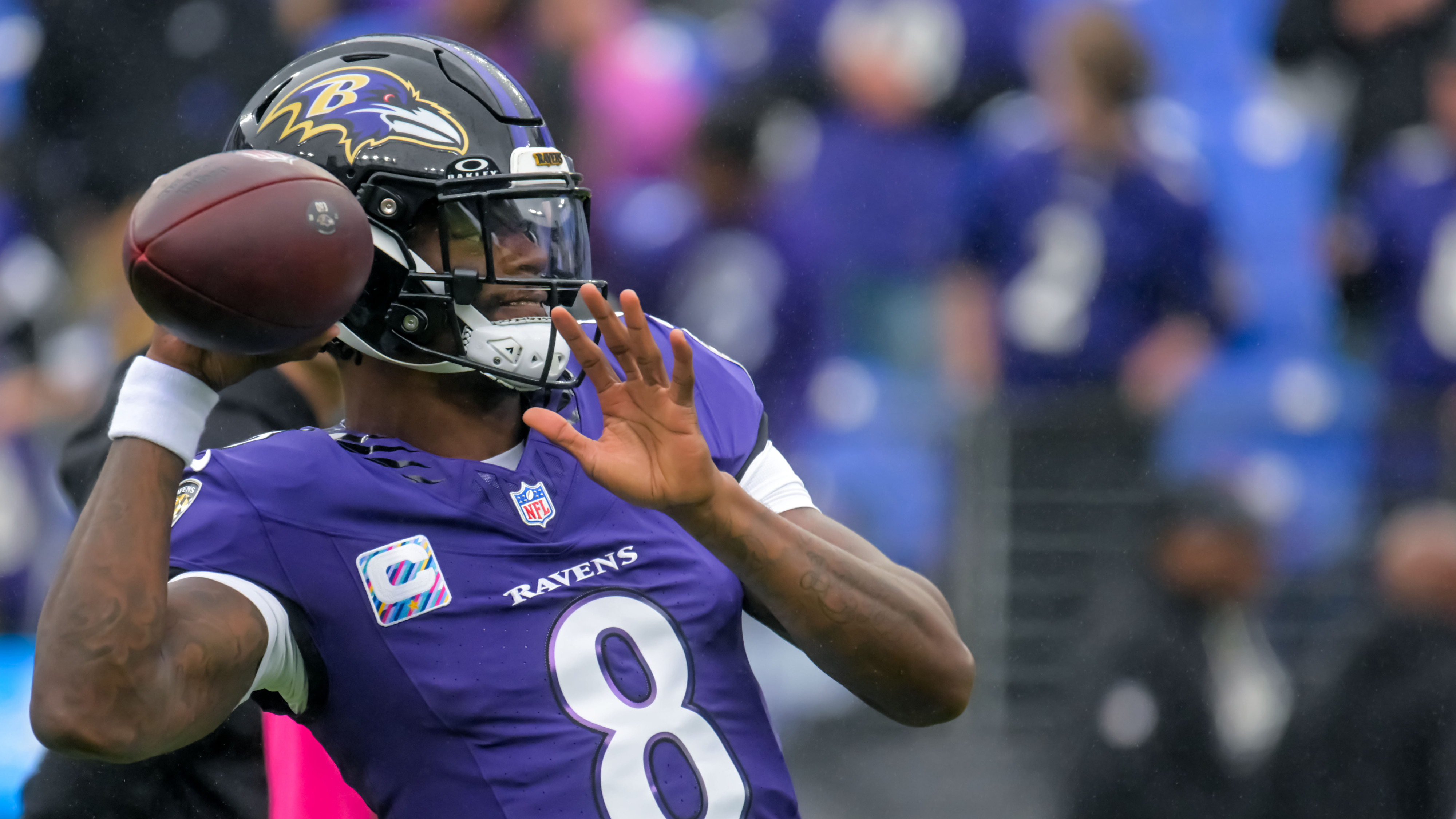 Ravens’ Lamar Jackson questionable vs. Bengals: 'Can't call it right now'