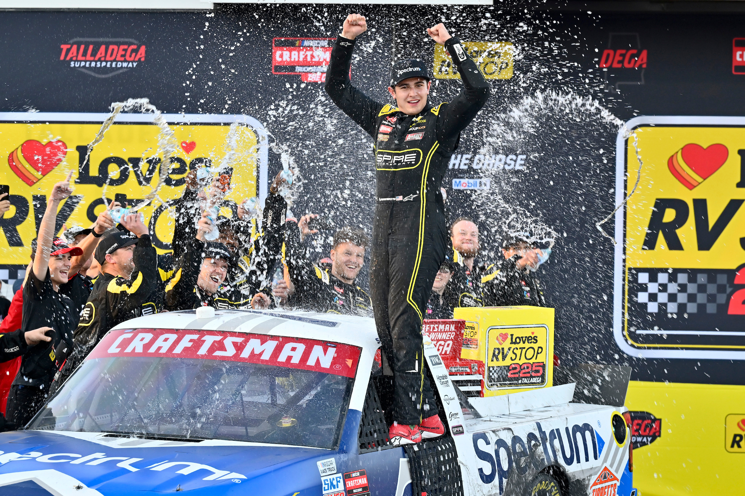 Loves RV Stop 225 results from Talladega Superspeedway