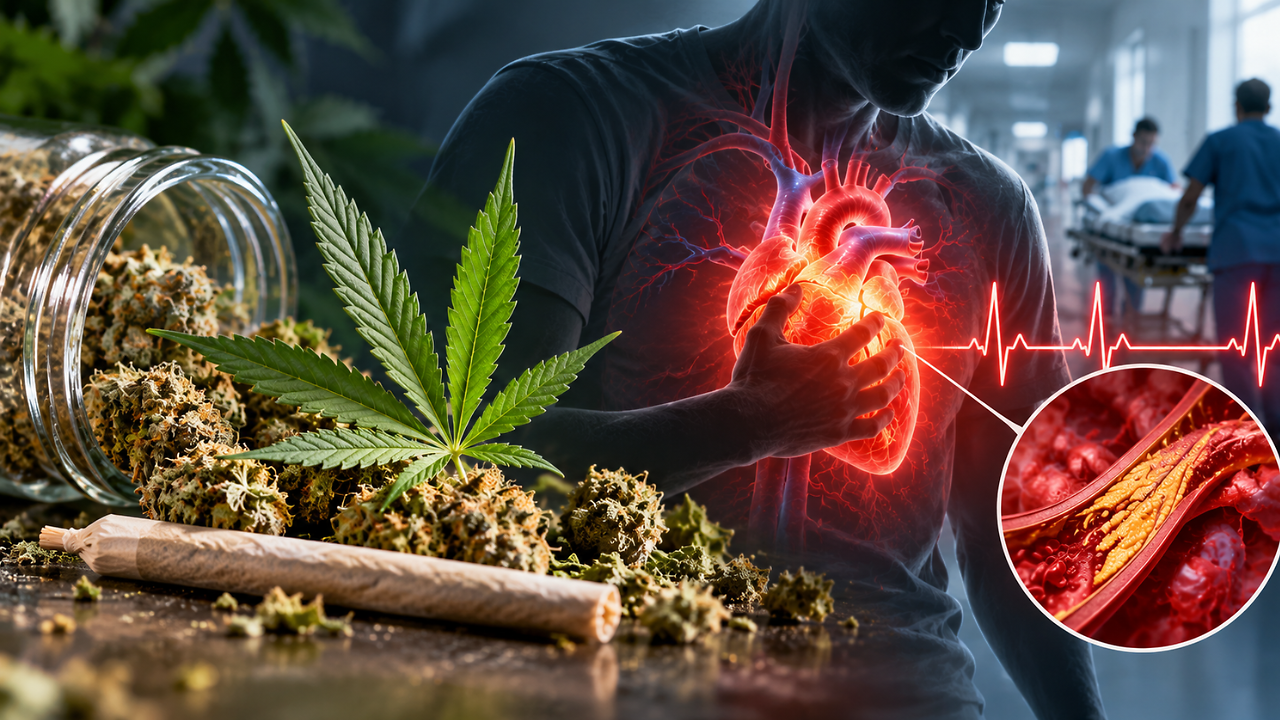 Cannabis Legalisation Linked To More Heart Attacks, Heart Failure ...