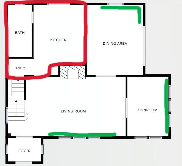 Northeast home's unheated kitchen and bath have owners worried about ...