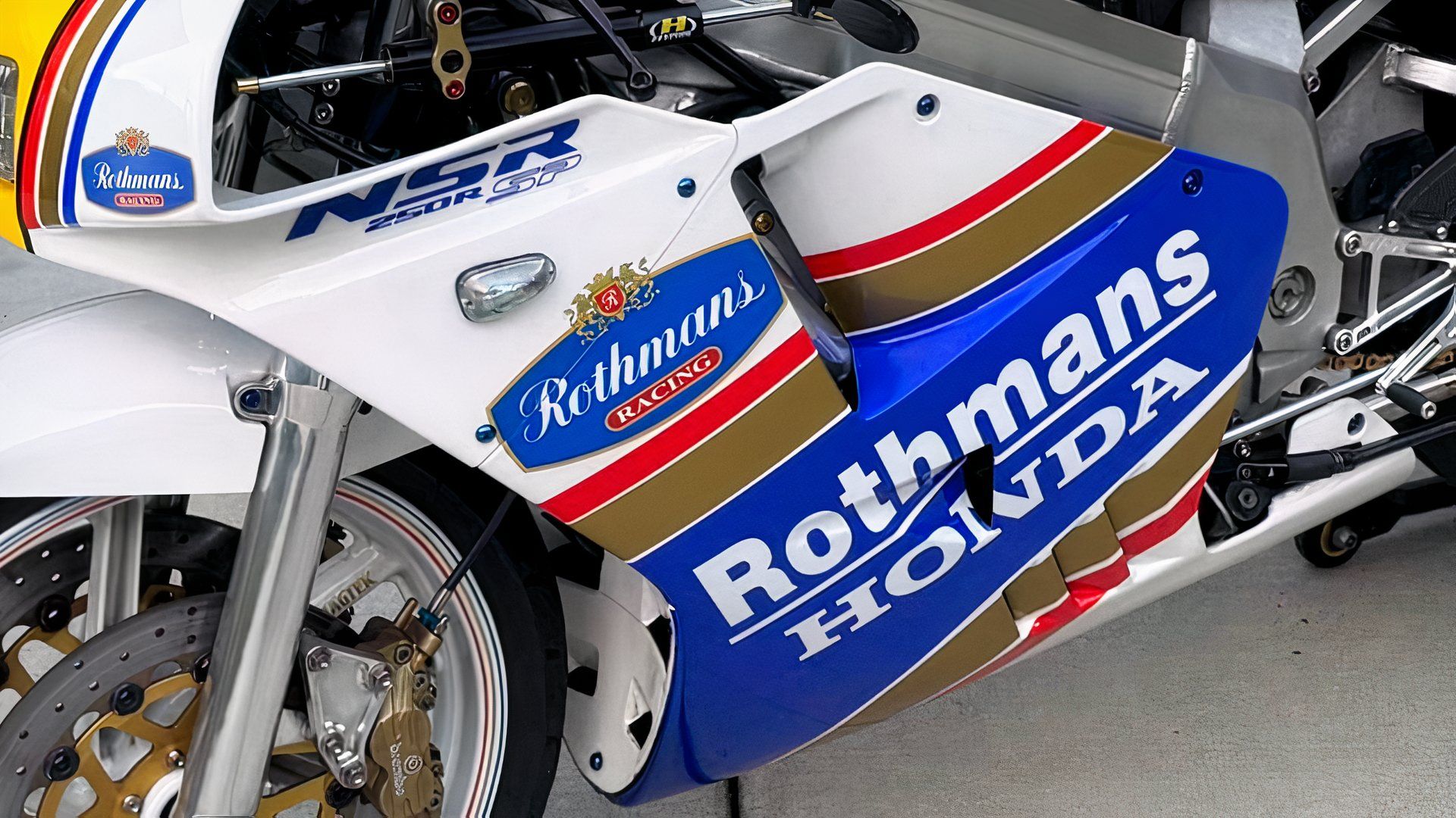 This JDM-spec 1992 Honda NSR250R SP is a two-stroke GP racer that you ...