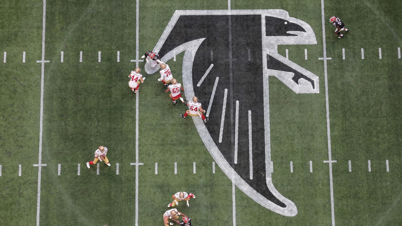 Atlanta Falcons' social media post of their throwback logo causes a ...