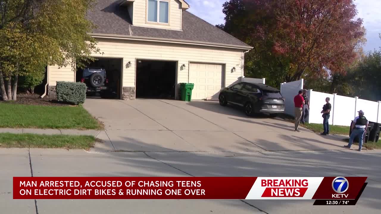 Nebraska man accused of chasing teens on electric dirt bikes and ...