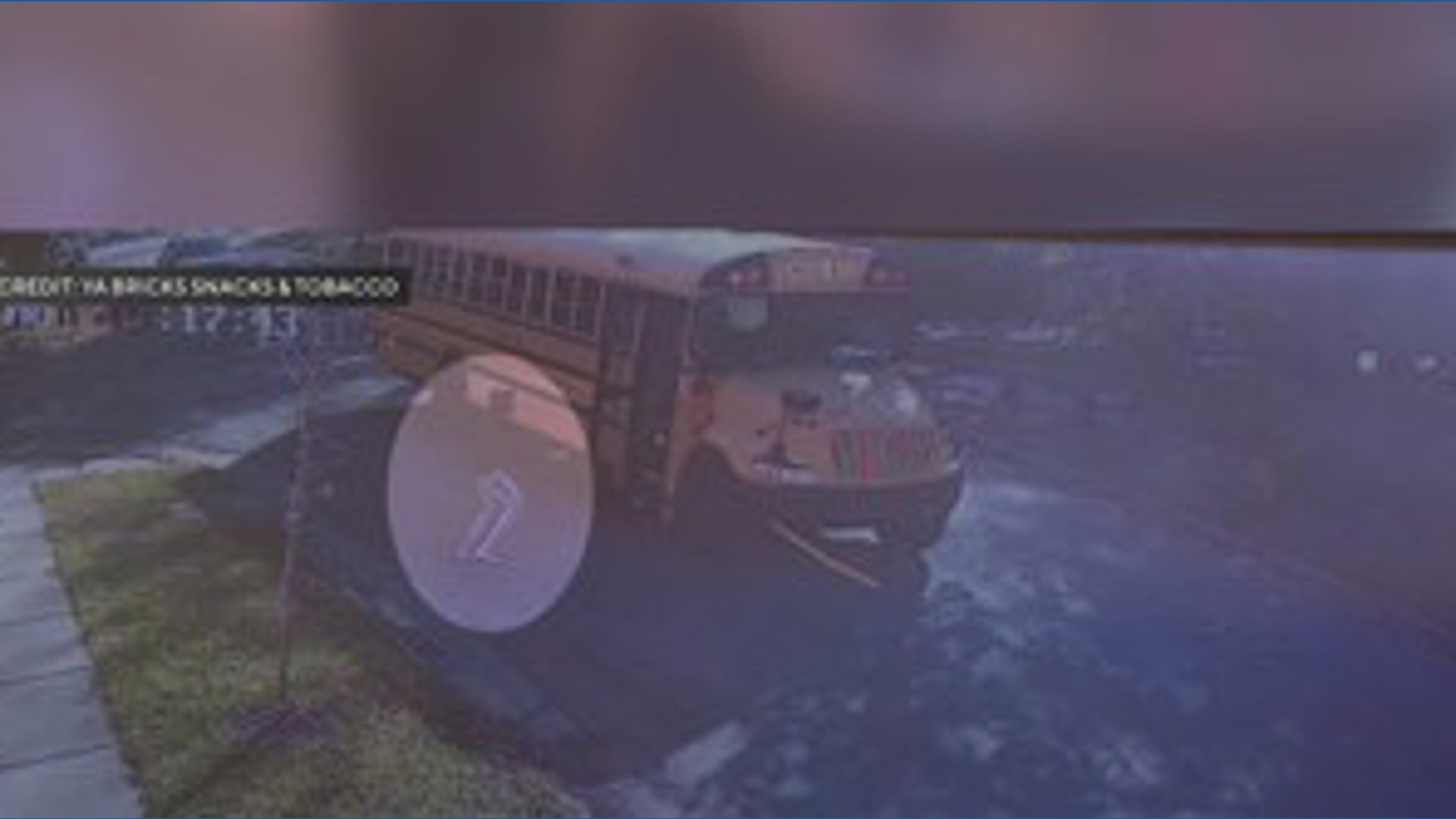 Bystander saves out-of-control school bus with students on board in ...