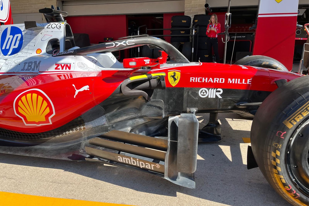 Exploring Ferrari's 'less than a tenth' US GP update package